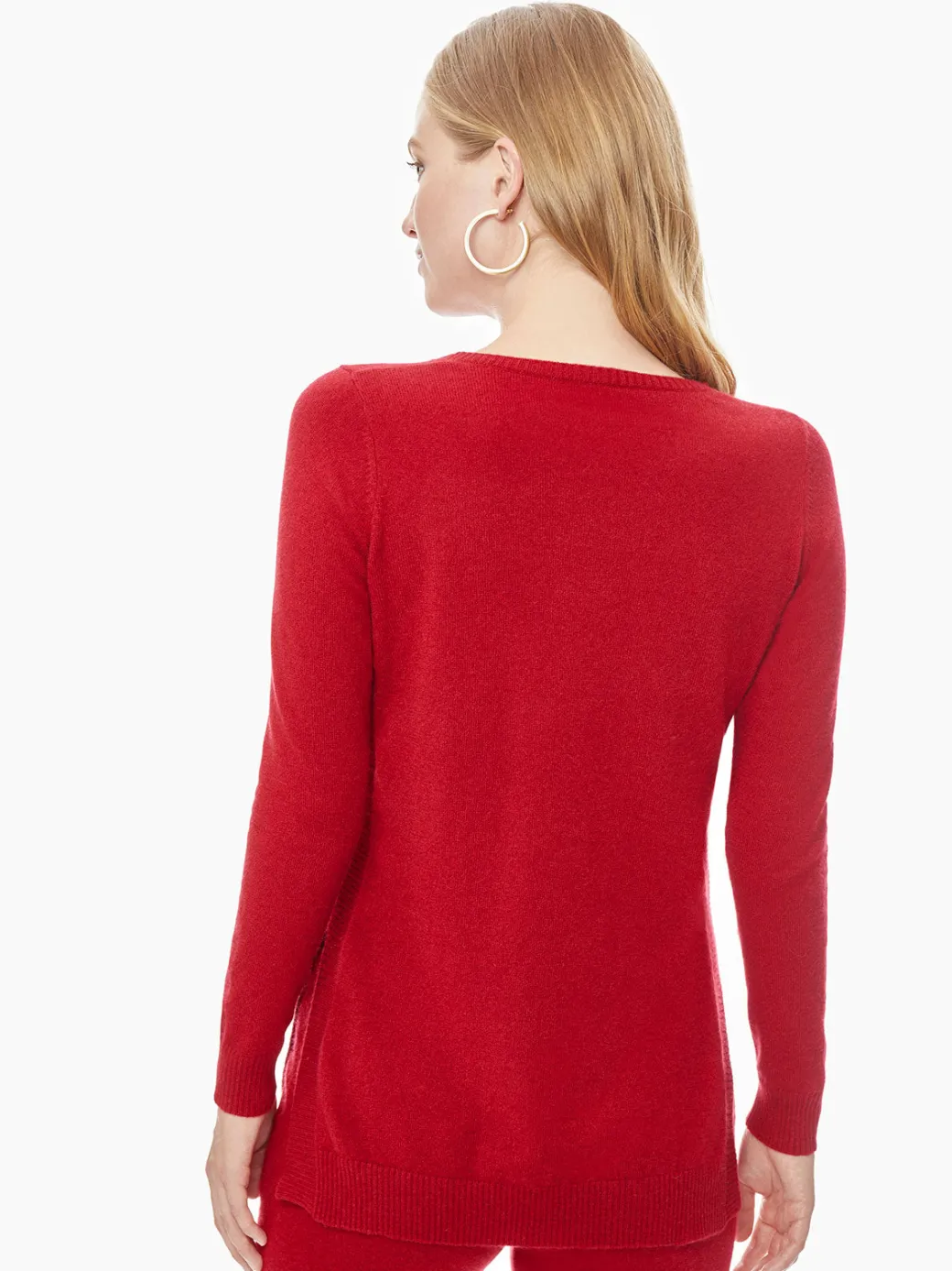 Bateau Neck Top - Cashmere Sweater ||Misook Fashion