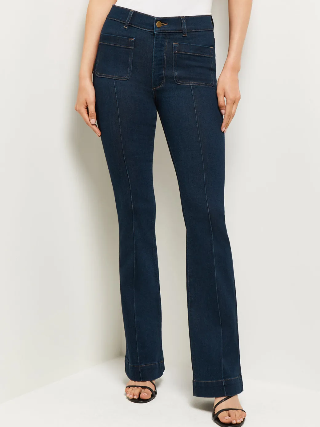 Bridget High-Rise Bootcut Jeans|Misook Fashion