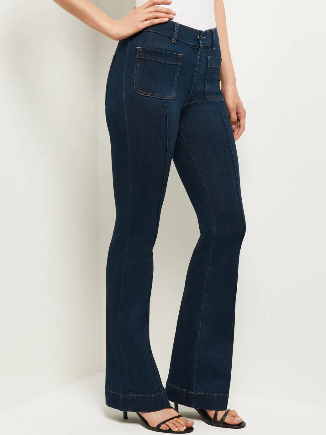 Bridget High-Rise Bootcut Jeans|Misook Fashion