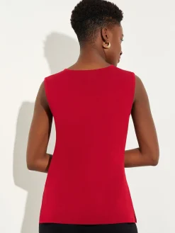 Classic Knit Tank Top|Misook Best