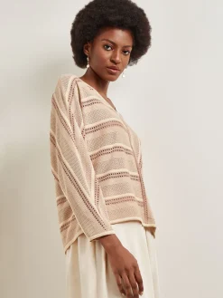 Dolman Sleeve Tunic - Multi-Stitch Soft Knit|Misook Discount