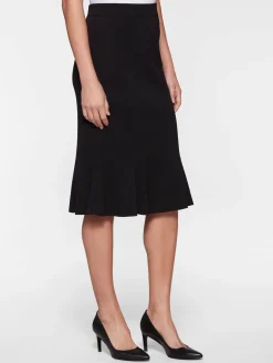 Gored Knit Skirt|Misook Clearance