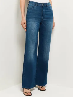Hepburn High-Rise Wide Leg Vintage Jean|Misook New