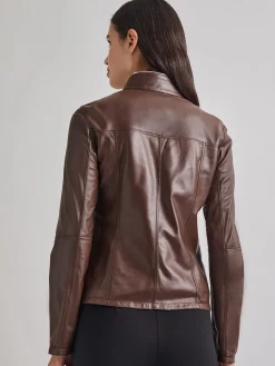 Heritage Fit Reversible Suede Leather Jacket|Misook Best