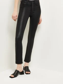 Mara Mid-Rise Straight Leg Ankle Jeans|Misook Outlet