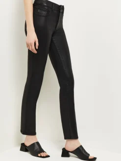 Mara Mid-Rise Straight Leg Ankle Jeans|Misook Outlet