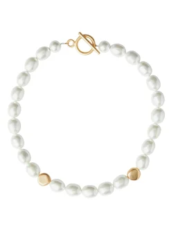 Mother of with Beaded Accent Necklace|Misook Outlet