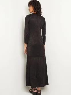 Shimmer Knit Maxi Dress|Misook Discount