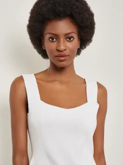 Square Neck Knit Tank|Misook Discount