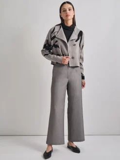 Stretch Woven Wide Leg Pant|Misook New