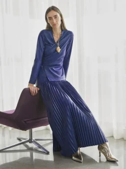 Tailored Fit Vegan Leather Tie Back Jacket|Misook Sale