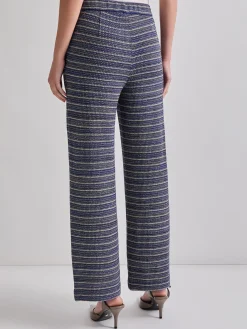 Tweed Knit Straight Leg Pant|Misook Sale